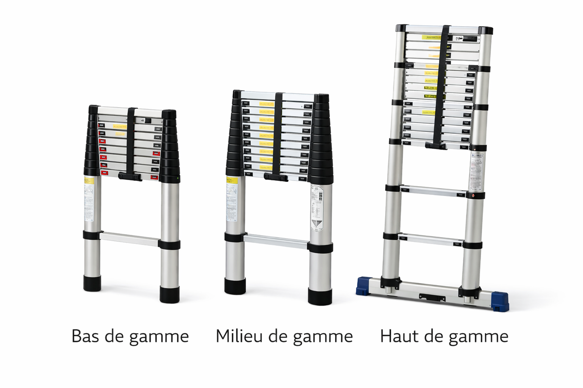 Combien coûte vraiment une échelle télescopique ?