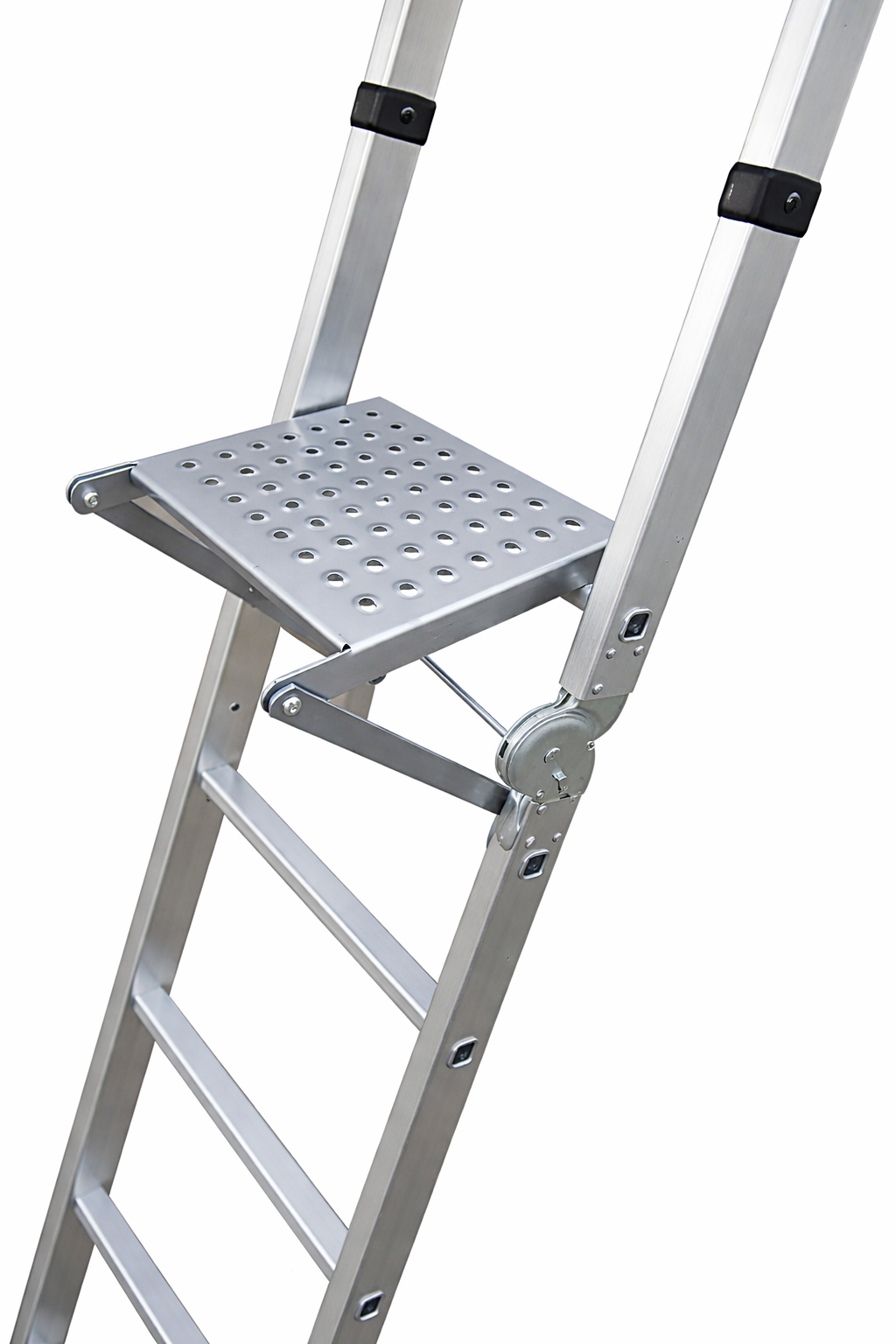 Plateforme de Travail pour Échelle Télescopique en Métal Antidérapant