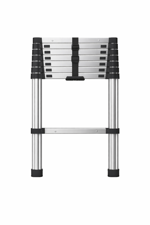 Échelle télescopique aluminium compacte 2,6 m — MaxiHauteur