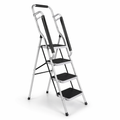 MaxiStep Pro 4, échelle pliante 4 marches, stabilité renforcée