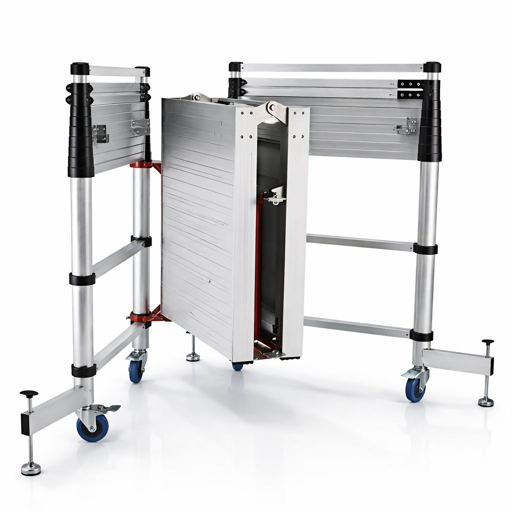 SkyDeck Titan 3M Échafaudage roulant télescopique