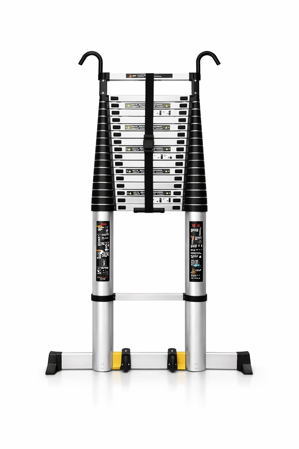 Échelle Télescopique 8 m EN 131 Pro Aluminium Skyline Titan
